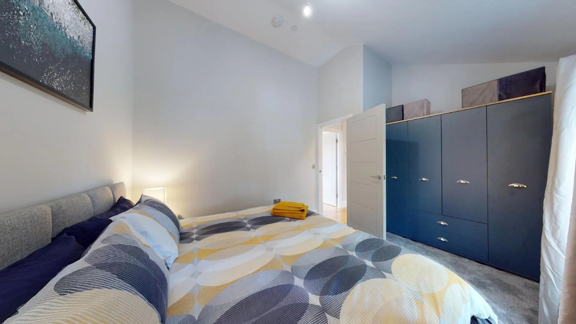 Chic 1Br Flat, Prime Cardiff Location 아파트 0*,